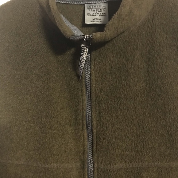 🍁🍁MEN COLORADO TRADING VEST Brown color Size MD🍂🍁🍁 - Picture 3 of 11